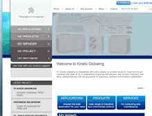 Tablet Screenshot of kinetoglobaling.com